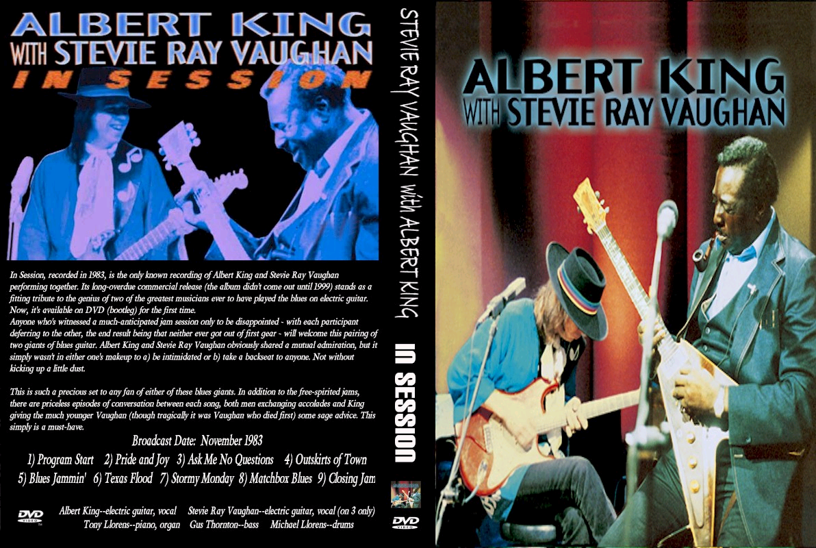 Albert King with Stevie Ray Vaughan 